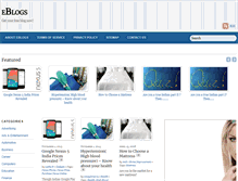 Tablet Screenshot of eblogs.in